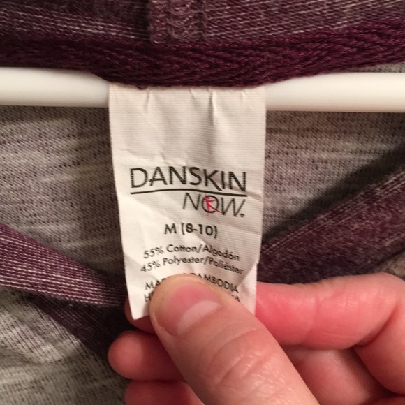 Heather Purple workout pullover hoodie. - Picture 3 of 6